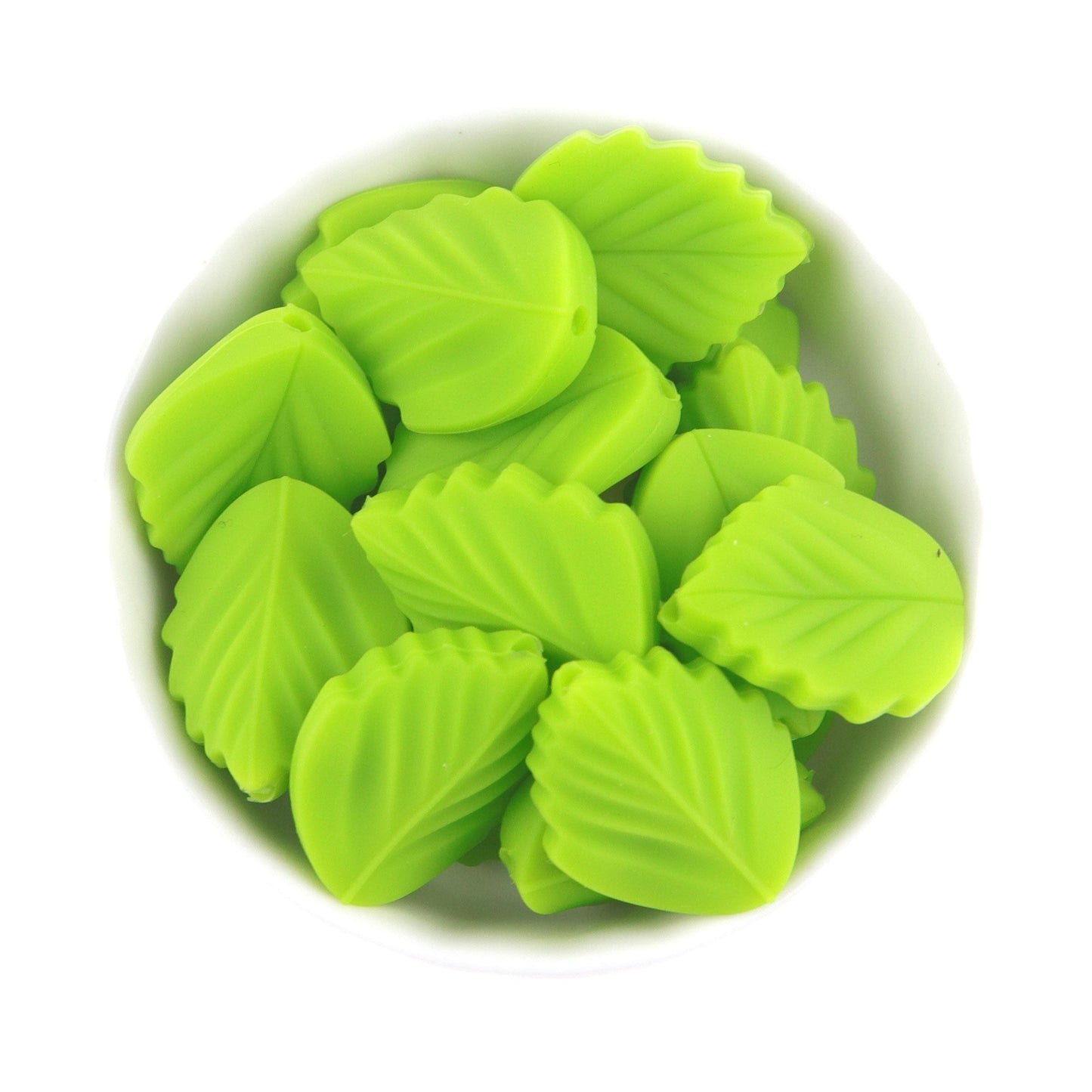 Silicone Leaf Beads