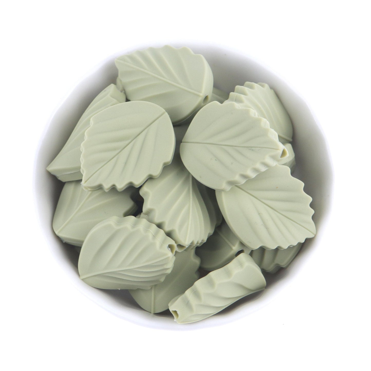 Silicone Leaf Beads