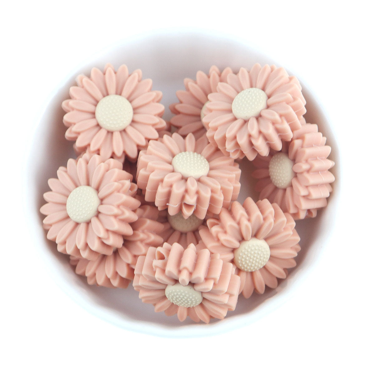 Silicone Sunflower Daisy Beads