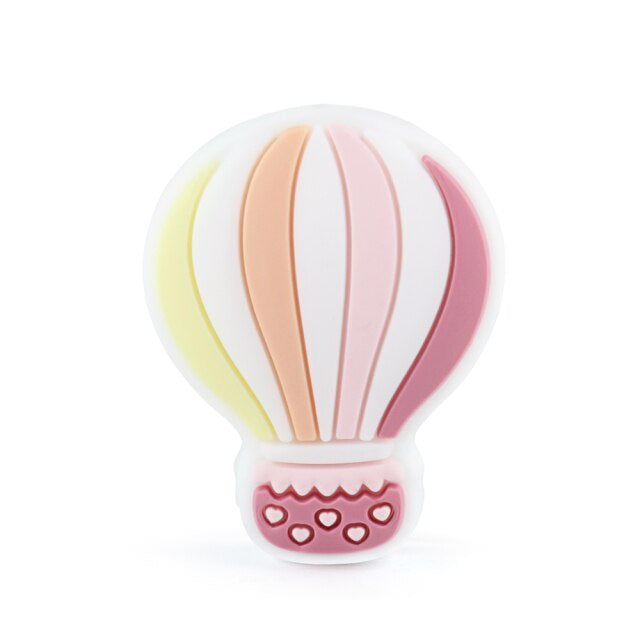 Silicone Hot Air Balloon Teething Beads