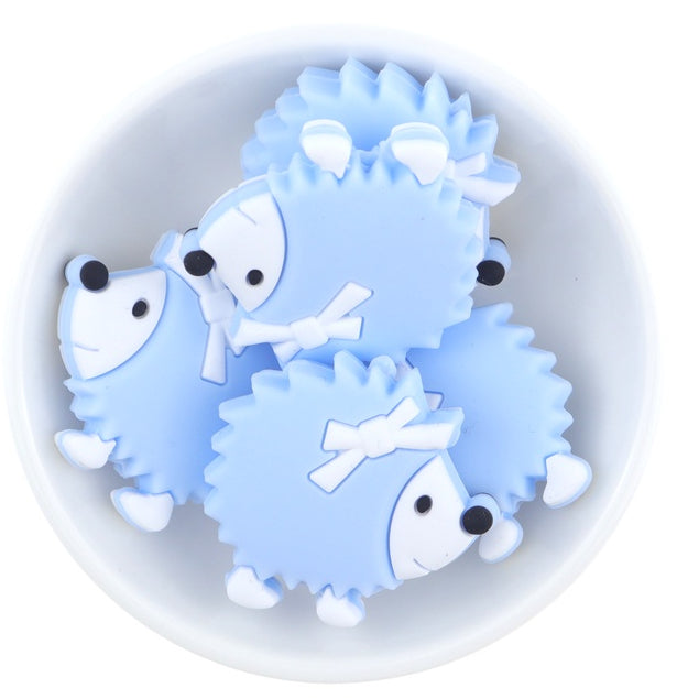 Silicone Mini Hedgehog Beads