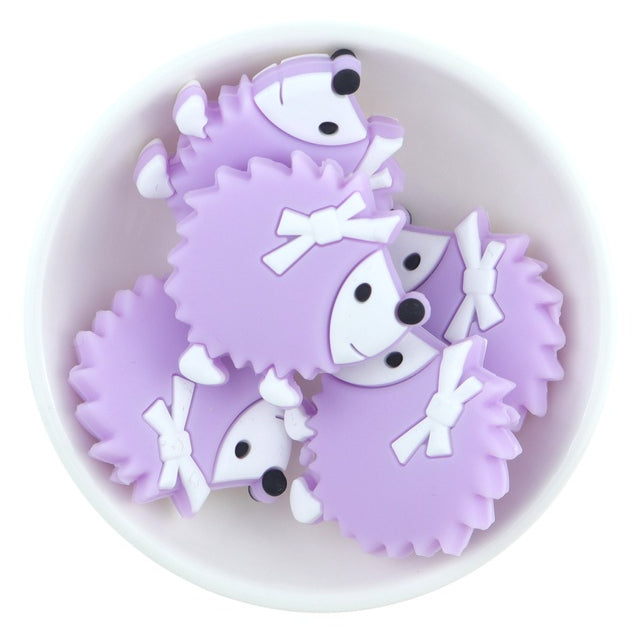 Silicone Mini Hedgehog Beads
