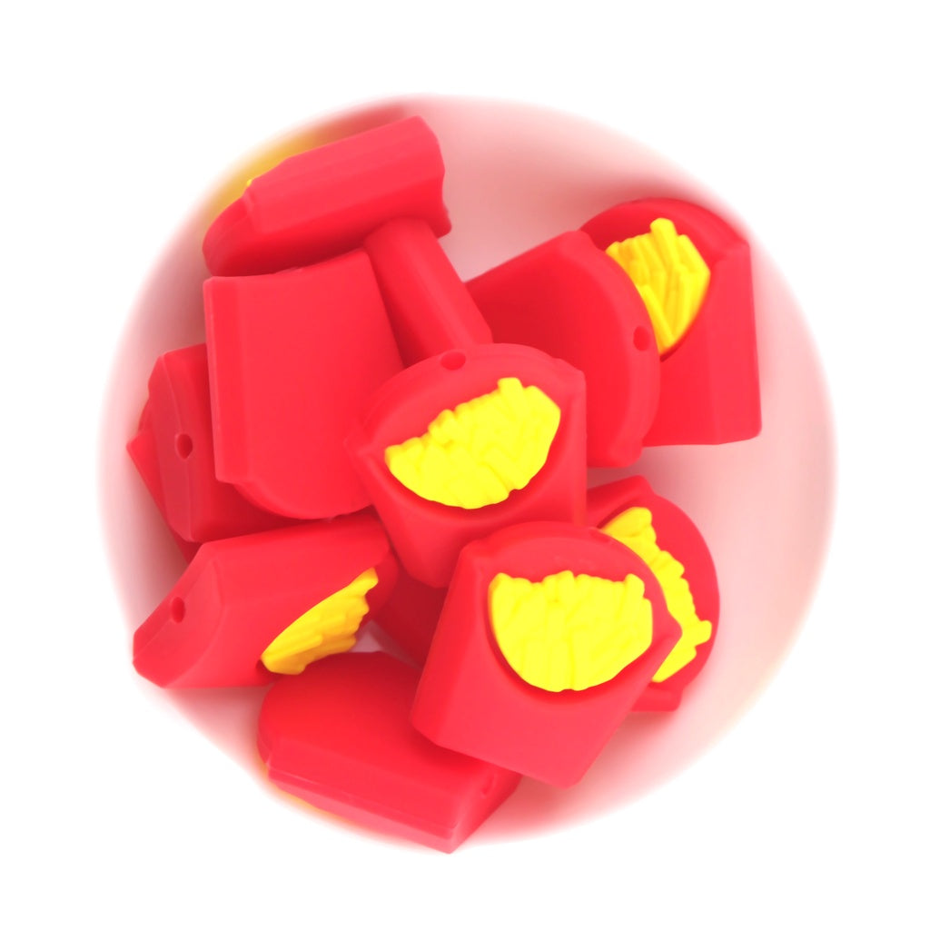 Silicone Mini Fruit Teething Beads