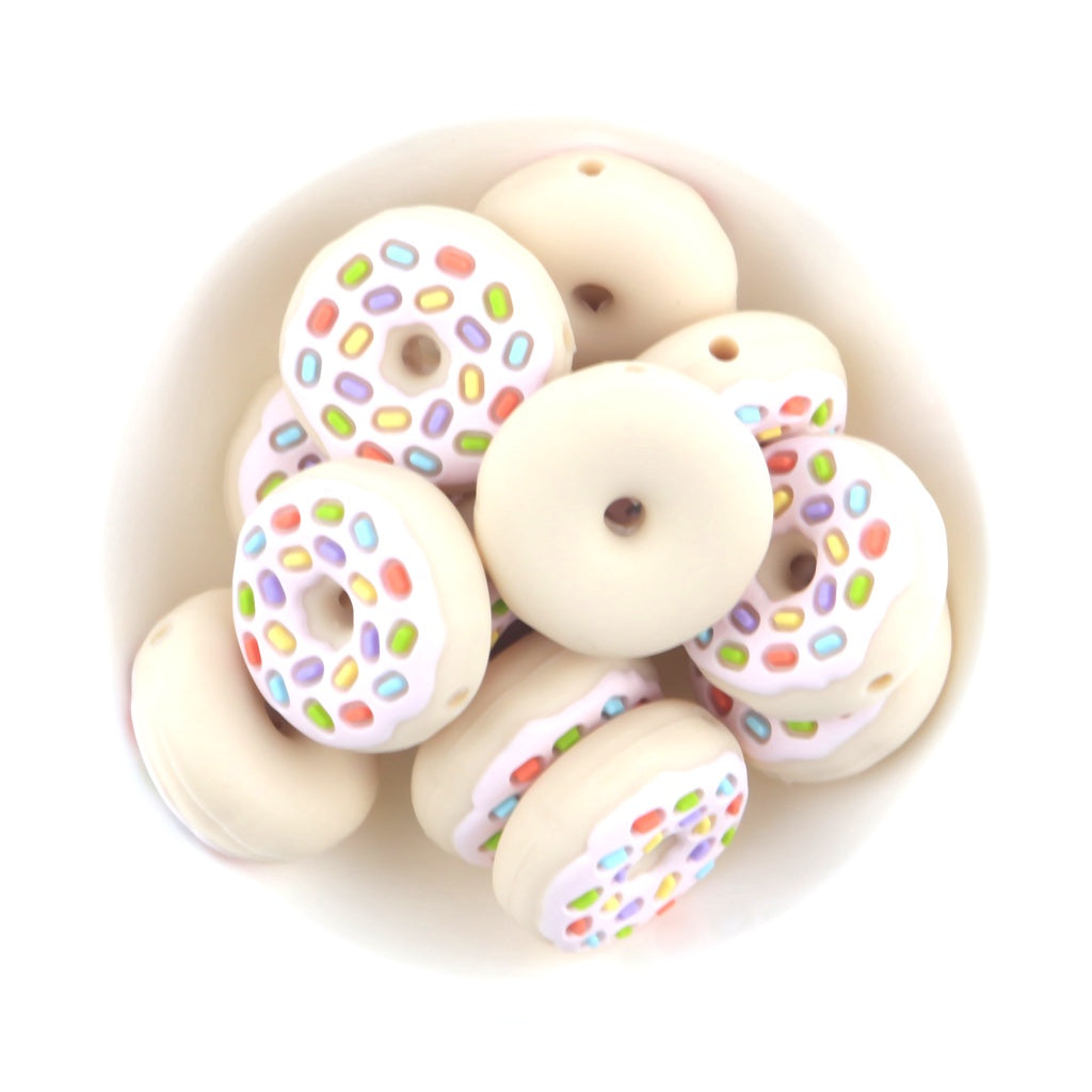 Silicone Mini Fruit Teething Beads