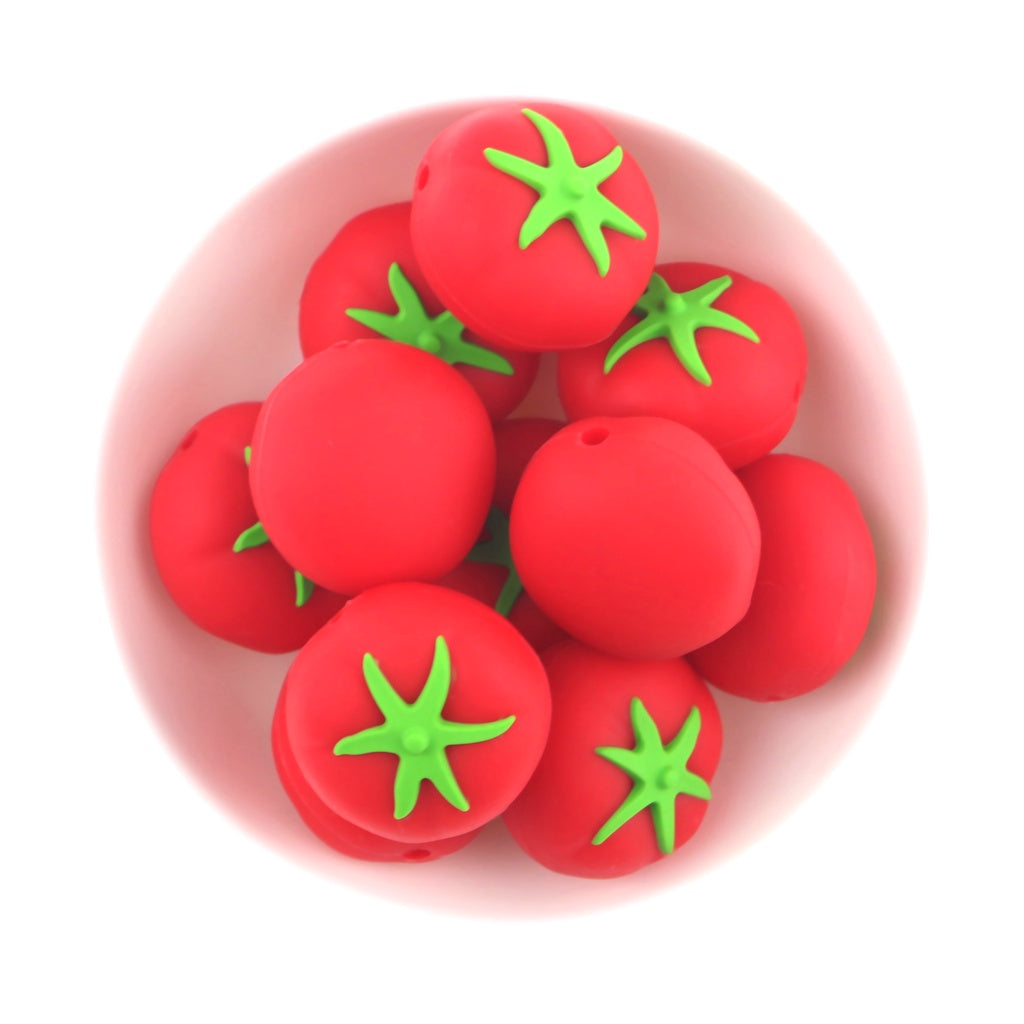 Silicone Mini Fruit Teething Beads