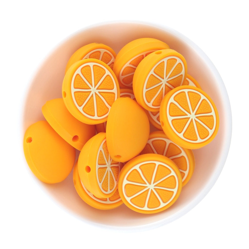 Silicone Mini Fruit Teething Beads