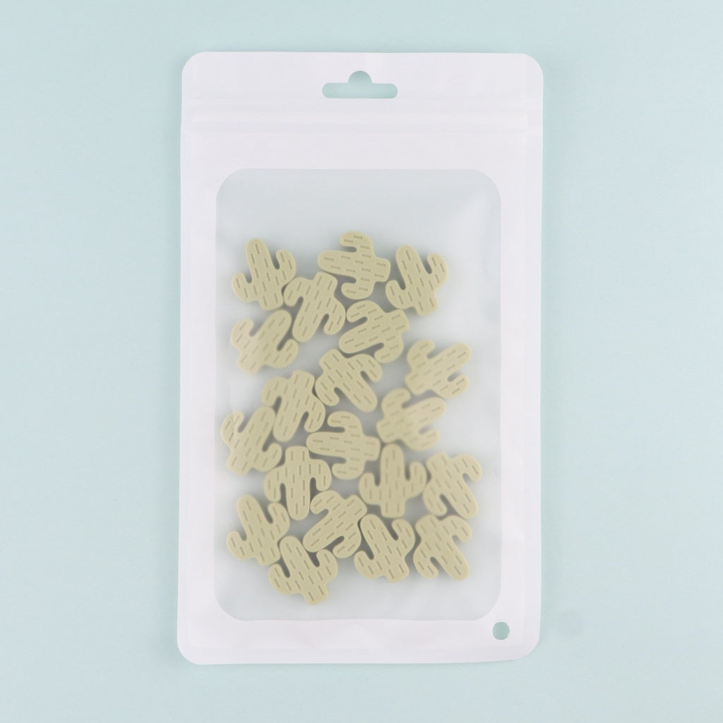 Silicone Cactus Beads