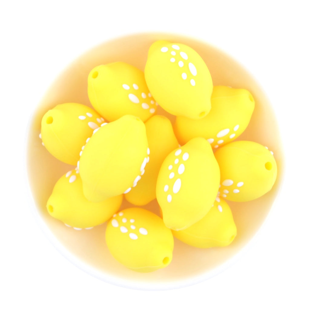 Silicone Mini Fruit Teething Beads