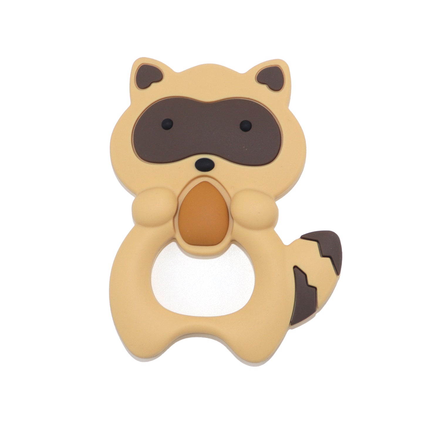 Silicone Raccoon Teether