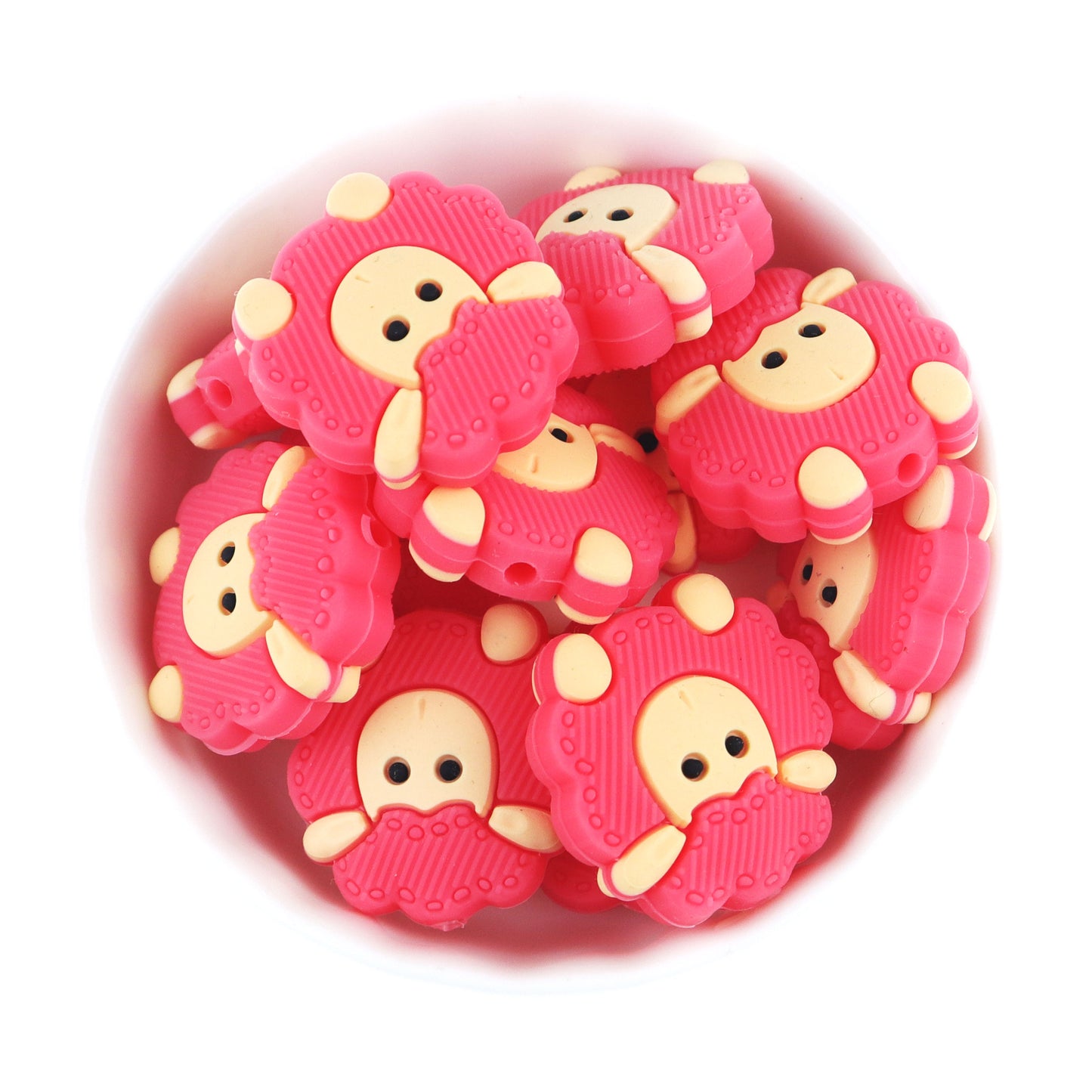 Silicone Sheep Teething Beads