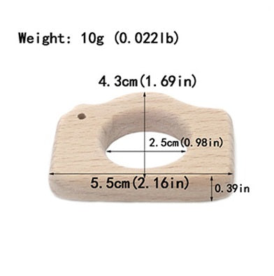 Wooden Animal Teether