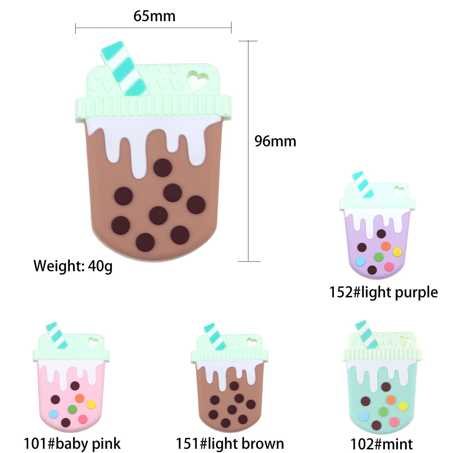 Silicone big Popsicle Teether