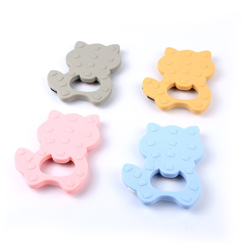 Silicone Raccoon Teether