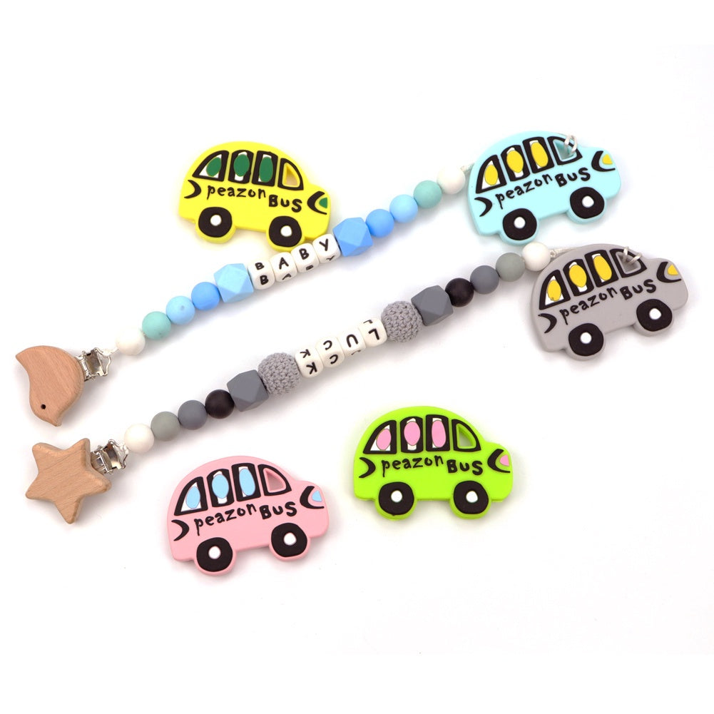 Silicone Bus Car Teether