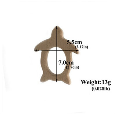 Wooden Animal Teether