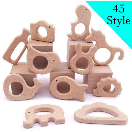 Wooden Animal Teether