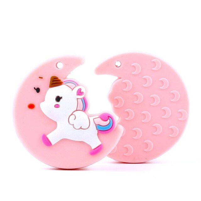 Silicone Moon Teether