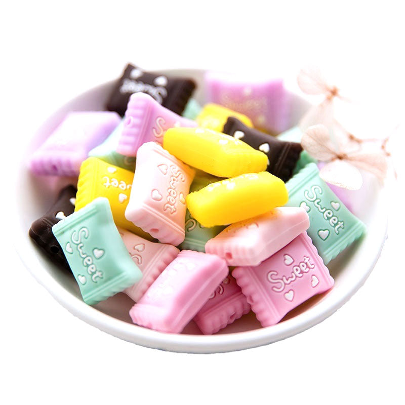 100PCS 12mm Silicone Teething Beads - Candy Color – Weekjoey