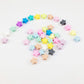 5pcs Silicone Small Star Teething Beads