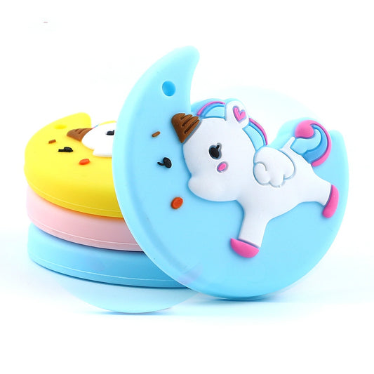 Silicone Moon Teether