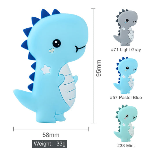 Silicone Rodent Dinosaur Teether