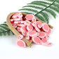 Silicone Flamingo Teething Beads