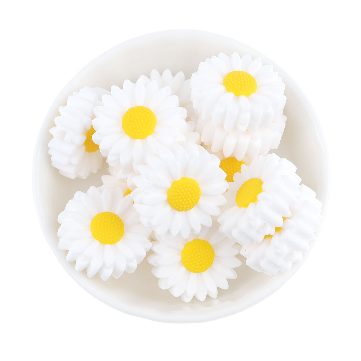 Silicone Sunflower Daisy Beads