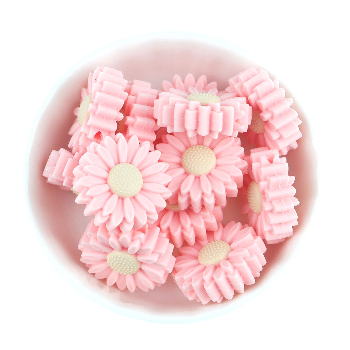 Silicone Sunflower Daisy Beads