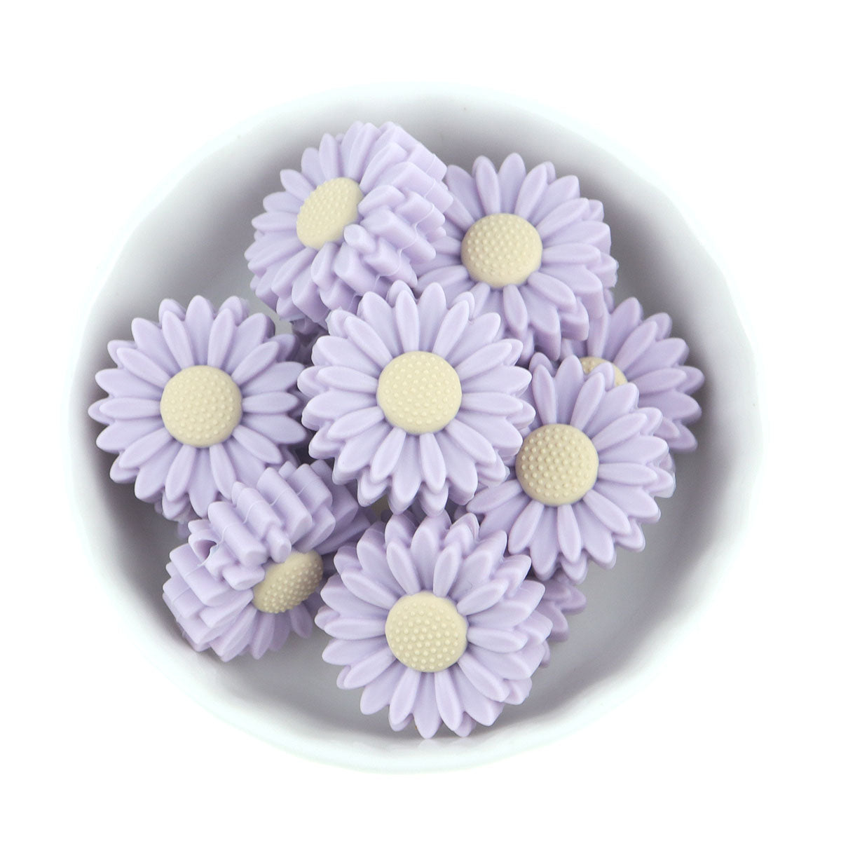 Silicone Sunflower Daisy Beads