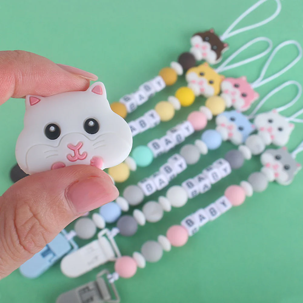 Silicone Hamster Teething Beads