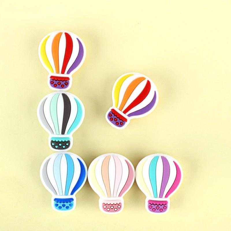 Silicone Hot Air Balloon Teething Beads