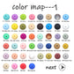5pcs Silicone Round Beads - 15mm