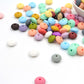 5pcs Silicone 12MMLentil Teething Beads