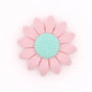 Silicone Sunflower Teething Beads