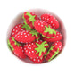 Silicone Strawberry Teething Beads