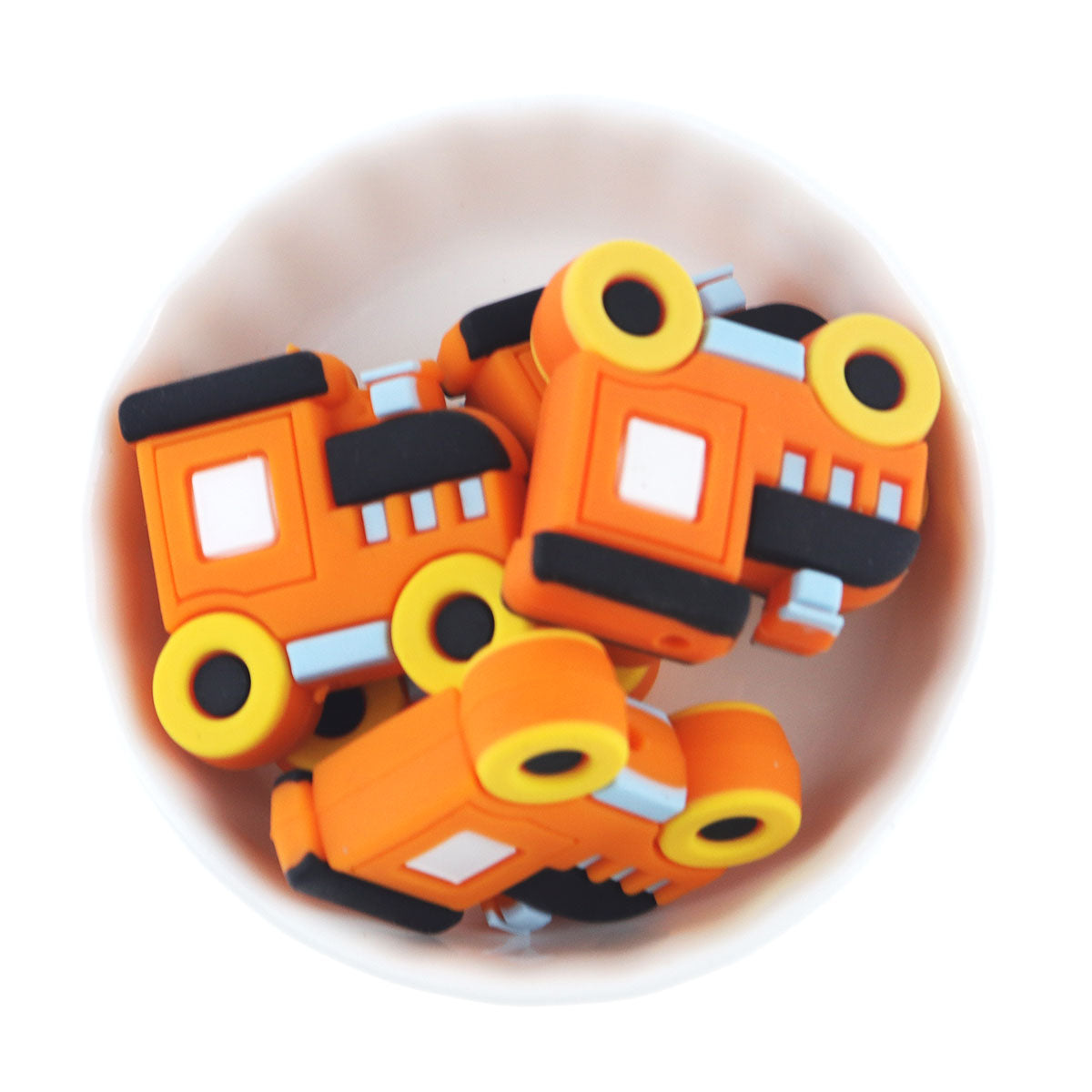 Silicone Small Bus Teething Beads
