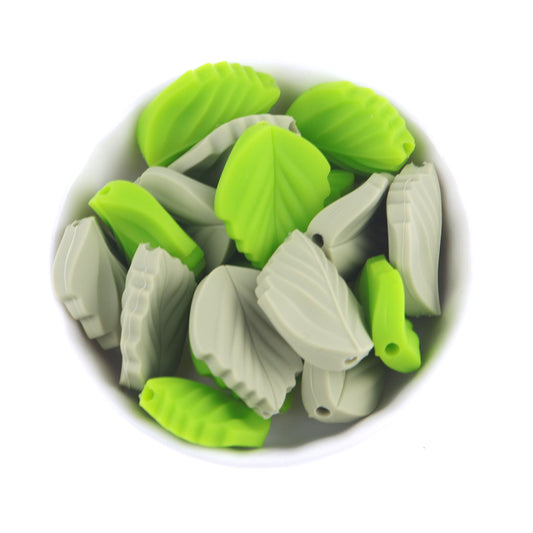 Silicone Leaf Beads