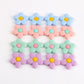 Silicone Cute Flowers Teething Beads