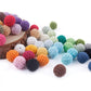 Wooden Crochet Covered Beads - 20MM