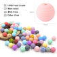 Silicone Round Spiral Teething Beads