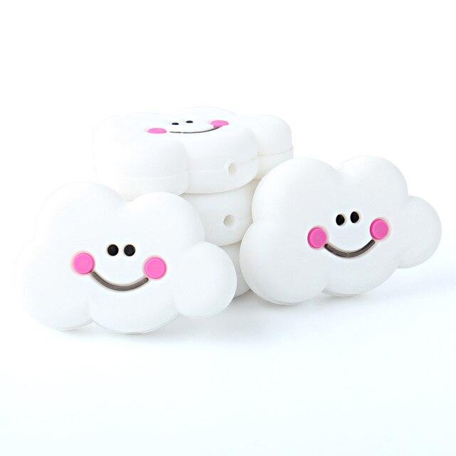 Silicone Cloud Teething Beads