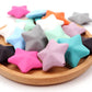Silicone Diamond Star Teething Beads